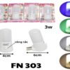 đèn ngủ tròn màu trắng 220v-3w
