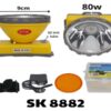 đèn đeo đầu 80w sáng vàng kín nước