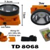 đèn đeo đầu 3w sáng trắng dùng pin không sạc