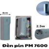 đèn pin 1w sạc liền có led thân