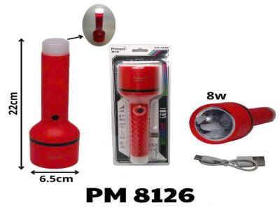 đèn pin 5w sạc liền